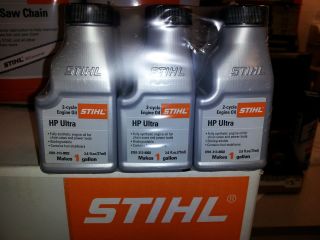 Stihl ULTRA 2 Cycle Synthetic Oil Gas Mix for 1Gal (6 PACK)