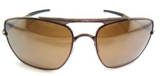 New Oakley Sunglasses Deviation Drk Brwn Chrme Tungsten Irid Polarized 