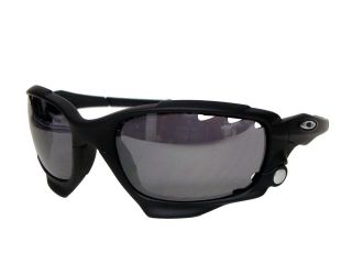 NEW Oakley Jawbone 04 207 Matte Black Iridiume Vented Mens Sunglasses 