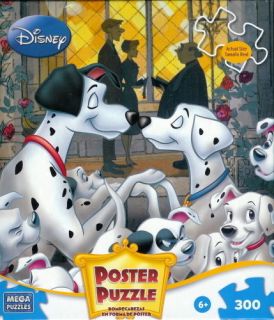 NEW ~ DISNEY ~ 101 DALMATIANS ~ 300 PIECE POSTER PUZZLE