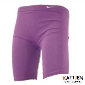 Nike Compression Half Tight Football Baselayer Shorts   Purple 783736 