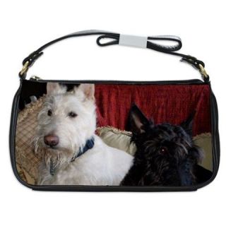 Scottish Terrier Dog Puppy Puppies #4 Shoulder Clutch Bag