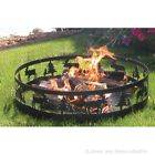 30 Heavy Duty Steel Fire Pit Campfire Bowl Ring