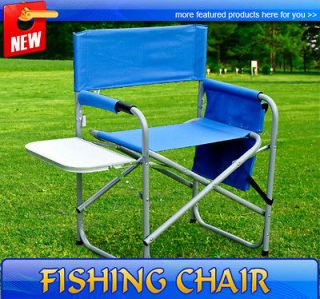 Outdoor Camping Director Chair Picnic Fishing Fold Portable Seat W 