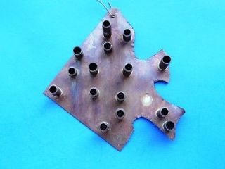 ARTISAN ONE OF A KIND TREE OUTDOOR YARD COPPER FISH ART #3