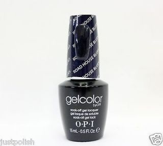 OPI GelColor Soak off Nail Polish Gel Color Road House Blues