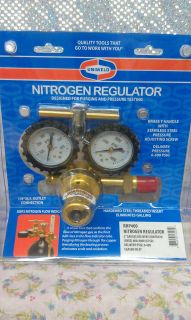 NITROGEN, REGULATOR, 0 to 400 PSI Delivery, MADE IN USA, UNIWELD 