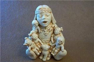 INDIAN STORYTELLER Figurine kingdom Jewelry harmony Castagna Italy 