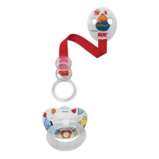   ® Winnie the Pooh Orthodontic Silicone Pacifier + Clip 0 6M Size1