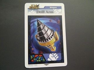   UPRISING DRILL ARM AR Card Brand New Club Nintendo 3DS Promo AKDE 180