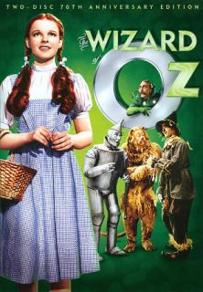 The Wizard of Oz (DVD, 2010, 2 Disc Set, 70th Anniversary) Brand New 