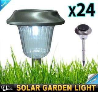SV MALL New 24 pcs LED Solar Garden Light Grass Lights Outdoor 