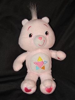   True Heart Pink Rainbow Colored Star Heart Stuffed Animal Plush