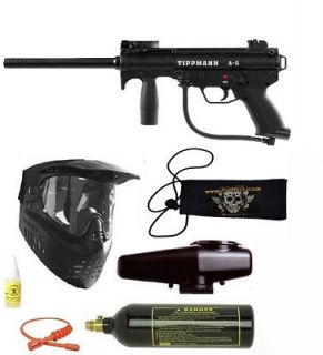   2011 A5 w/ Response Trigger Paintball Gun Set + SQG + Oil + BC