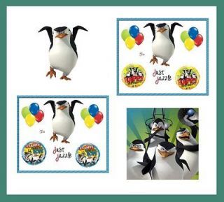   Skipper Penguin Happy Birthday Party Supplies Napkins Balloons U Pick