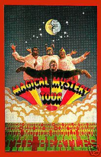 The Beatles * Magical Mystery Tour * Promotional Ad Poster from 1967