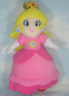 Newly listed super mario bros princess peach 7 soft plush doll toy