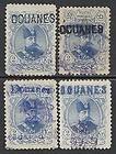 Persia Iran 1910 Chancellerie and Douanes 852203