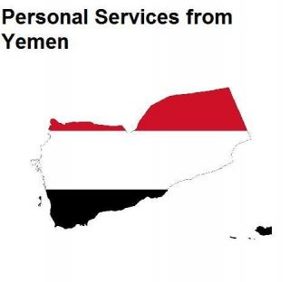 Personal Services from Yemen, Tell me what you want and I will buy it 