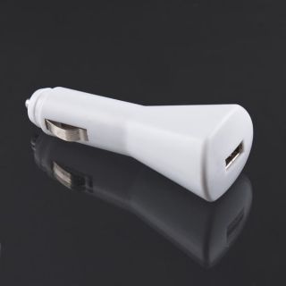   USB Car Auto Cigarette Plug Adapter Charger for iPod MP4  PDA