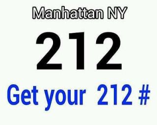   1326 NYC/MANHATTAN AREA CODE/PHONE NUMBER EXCLUSIVE GOLD NUMBER VANITY