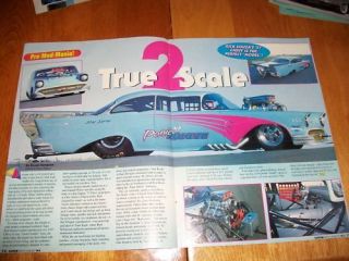 for 1 1957 Chevy Drag Car Article Panic Mouse Pro Mod
