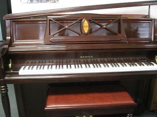 Samick Decorator Console Piano With Padded BenchA Masterpiece in and 