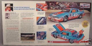 Franklin Mint 1984 Petty Grand Prix Sales Brochure