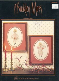 Adam and Amy by P. Buckley Moss ~ Cross Stitch Chart