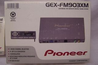 NEW Pioneer GEX FM903XM Satellite Radio Tuner System with an 90xm