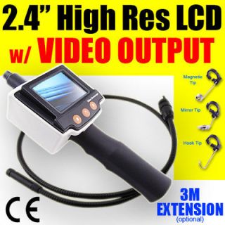   Video Inspection Borescope 1m Endoscope Pipe 10mm Camera Snake Scope