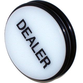 CASINO GRADE DOUBLE SIDED DEALER BUTTON PUCK   NEW