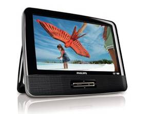 Philips PD9012 Portable DVD Player (9) DUAL SCREEN TWO LCD s