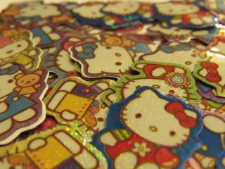 hello kitty stickers stocking fillers party bag reward stickers 100 