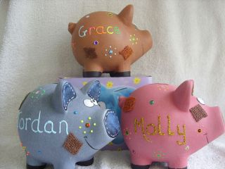 personalized piggy bank in Collectibles