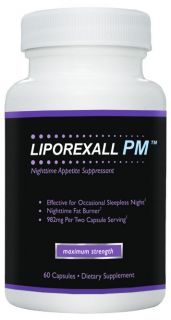 LIPOREXALL PM   1 Bottle   Weight Loss While You Sleep