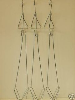 Orchid Pot Hangers Set of 6 Greenhouse Hanging Supplies