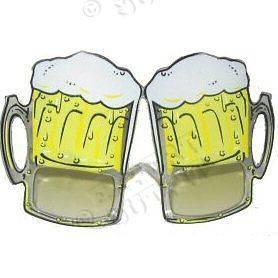 BEER GOGGLE GLASSES Funny Novelty Sunglasses GAG GIFT NEW WHOLESALE 