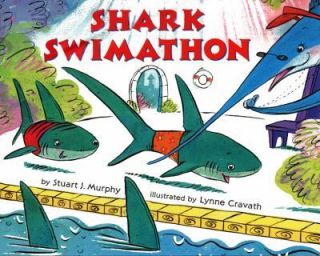 Kids cool paperback gr2 4Shark Swimathon Math Start Story subtracting 
