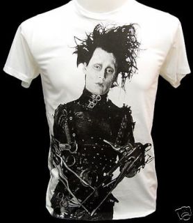 EDWARD SCISSORHANDS Johnny Depp VTG Rock T Shirt S