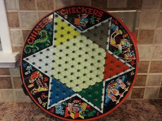 VINTAGE PIXIE GAME BY STEVEN CHINESE CHECKERS W/MARBLES AND CHECKERS