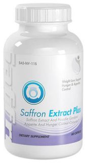   Saffron Extract PLUS Hoodia Gordonii Appetite & Hunger Control 60ct
