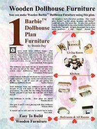 Barbie Dollhouse Plan Furniture NEW by Dennis Day
