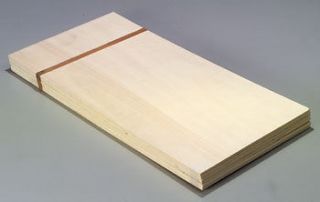 NEW Midwest Poplar Plywood Sheet 1/4 x 12 x 24 (6) 5540 NIB
