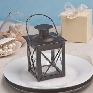 Black or Ivory Tea Light Luminous Lanterns Wedding Decorations 