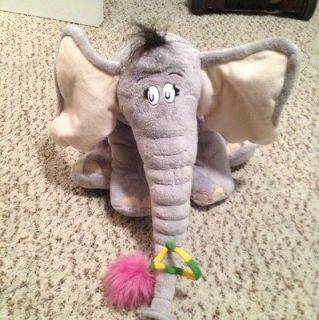   Seuss Horton Hears a Who 12.5 Elephant  2008 Plush Stuffed Toy