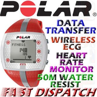 Polar FT7F Women HRM Heart Rate Monitor Sports Fitness Watch Red 
