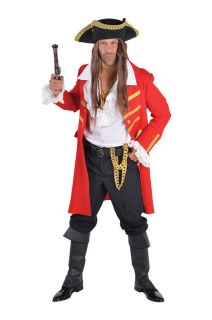   Posh PIRATE   Captain Hook / Jack Sparrow   THE FULL LOOK inc Wig/Hat