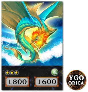 1x Leviair the Sea Dragon ♔ YuGiOh Anime TV Show Non Holo Orica 
