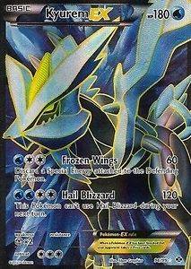 Pokemon Next Destinies Kyurem EX 96 Full Art Ultra Rare Card